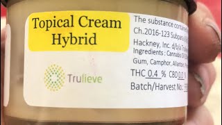 Trulieve Topical cream Hybrid
