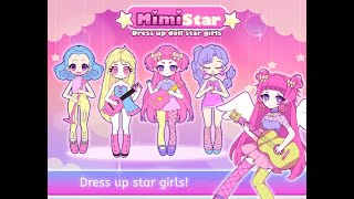 💛💚💙Mimistar dress up chibi doll girl games dress up makeup games girl fashion show games for girls