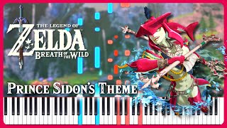 Prince Sidon's Theme ~ The Legend of Zelda: Breath of the Wild | Piano Cover (+ Sheet Music)