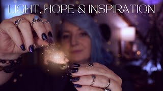 🌟 Light, Hope \u0026 Inspiration 🌈asmr reiki energy work session 🙏supportive soft spoken healing