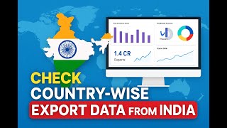 How to Check Country-Wise Export Data from India | Commerce.gov.in Tutorial