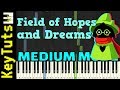 Field of Hopes and Dreams from Deltarune - Medium Mode [Piano Tutorial] (Synthesia)