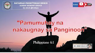 20250119 Sunday Worship Service Livestreaming