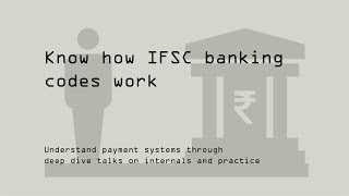 How IFSC banking codes work