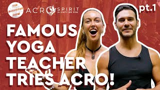 YOGIS Do AcroYoga (Private Class With Paul Teodo And Casey Lee) - The Acroyoga Show