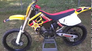 1993 Rockstar Suzuki RM125 #Bikelife