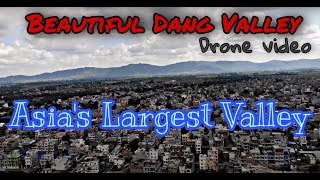 Beautiful Dang Valley, drone shot part II ( Exploring West Nepal)