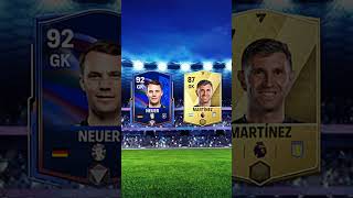 🇩🇪 Neuer vs Martinez 🇦🇷 | #fcmobile #fifamobile #fifa #fifa23 #footballgame #football #vs