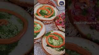 Round Paneer Matka Sandwich Of Surat | Indian Street Food #shorts #streetfood