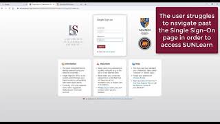 Single Sign-On: Accessing SUNLearn