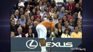 Today in US Open History: Andre Agassi vs. Marcos Baghdatis
