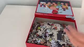 Galison Charlie Brown Peanuts Christmas 1000 Piece Jigsaw Puzzle Review