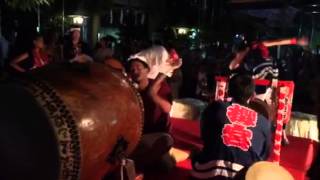 2014 7月25日 大阪・天神祭 桜宮神社 地車 囃子