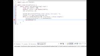 Find Largest Element in Array (Java)