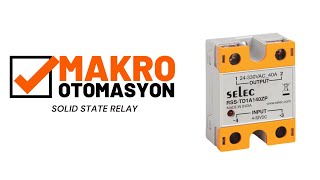 Makro Otomasyon - Solıd State Relay