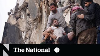 Desperate search for earthquake survivors in Turkey and Syria