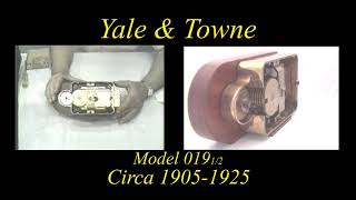 Yale \u0026 Towne Model 019-1/2 (1905 1925)