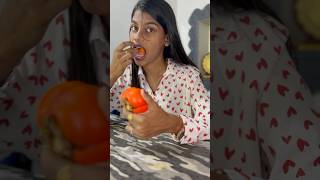 🍑ഒരു variety ചാതനം”#fruit #dailylife #kitchen #persimmonfruit #public