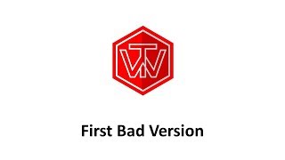 First Bad Version | LeetCode 278 | Facebook Coding Interview Tutorial
