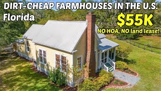 FLORIDA: Ultra-Cheap Houses with NO HOA or Land Lease That You Can Buy RIGHT NOW!