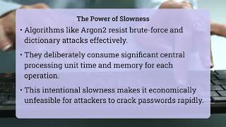 Why Choose Argon2, Bcrypt, Or Scrypt For Password Security?