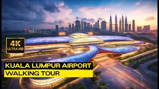 Kuala Lumpur International Airport Walk Tour 2024 | 4K | KLIA |