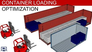 Containers Pallet Loading Optimisation with Python(Source Code)