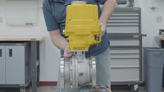 How to Mount an Electric Actuator to a D9 Valve