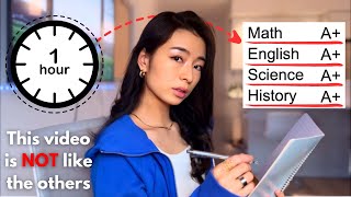 Get Straight A's by Studying 1 Hour a Day (Not What You Think 😱)