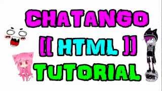 Chatango HTML Tutorial c: