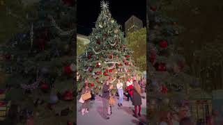 New York: Christmas Tree Holiday #christmas #love #shorts