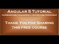 Angular 5 tutorial for beginners