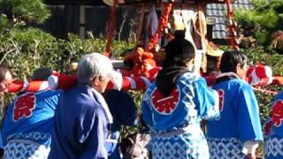 [西宮]西宮市船坂の山王神社秋祭り　ＩＮ　nishinomiya-city