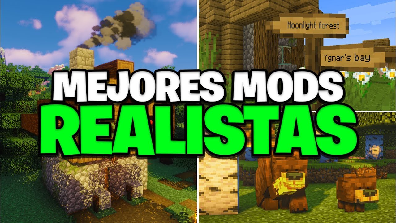 MODS REALISTAS Que NO PUEDEN FALTAR En TU PARTIDA De Minecraft 1.20.1 ...