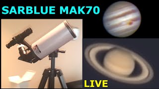 SARBLUE Mak70 Maksutov-Cassegrain Telescope