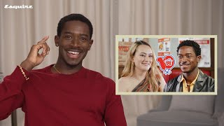 Damson Idris Defends His Leather Outfit On Chicken Shop Date & Describes His Perfect Romantic Outing