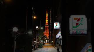 도쿄타워 야경 명소 tokyo tower at night