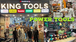 KING TOOLS SHOP TOUR | BEST TOOL SHOP IN SURAT | UNBOXING | SURAT POWETOOLS WHOLESALER | KINGTOOLS |