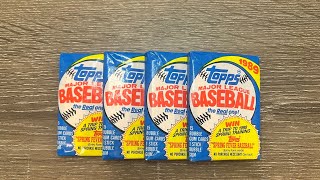 Ripping Into 1989 Topps Baseball Wax Packs - Can We Find A Randy Johnson, Smoltz Or Biggio Rookie?