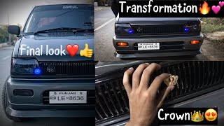 Mehran🚗Modified New Look🔥💯Completed👍|Pakwheels🛞AutoShow postponed☹️|