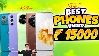 Best Smartphone Under 15000 in April 2024 | MTK 7050 | Top 5 Best 5G Phone Under 15000 in INDIA 2024