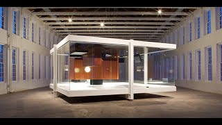 Mass Moca Installation Art based on Mies van der Rohe’s uncompleted House with Four Columns (2010)
