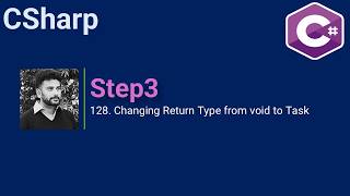 128. Changing Return Type from void to Task