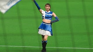 ＜2022.8.4ソフトバンク戦＞少数精鋭なファイターズガールによるスターター送り出し