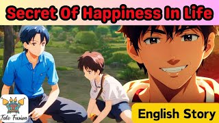 HOW TO CREATE HAPPINESS IN YOUR LIFE? | Secret Of Happiness | English Moral Story |#happiness #story