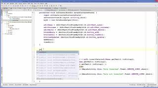 Update values in SQLite Database table using Android