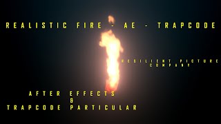 Tutorial (SR) - After Effects - Realistic Fire with Trapcode Particular