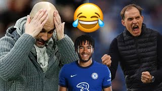 GUARDIOLA MADE AVERAGE BY TUCHEL & REECE JAMES 😂 TRY NOT TO LAUGH 😆 #Shorts