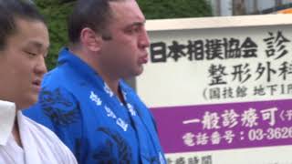 【大相撲 夏場所】11日目 力士出待ち 栃ノ心 両国 東京Grand Sumo Tournament 2019/05/22 Ryougoku Tokyo,Japan Tochinoshin