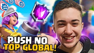 PRIMEIRO PUSH INSANO RUMO AO TOP 1 DO MUNDO! - CLASH ROYALE AO VIVO